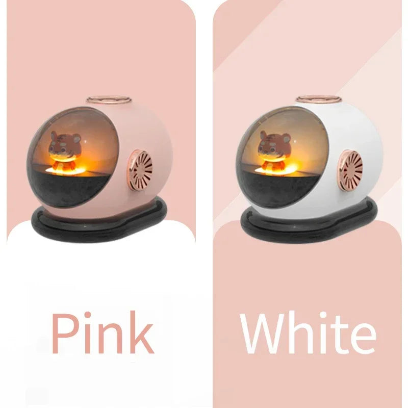 Creative Submarine Air Humidifier Purifier USB Charging 1200mAh Battery Portable Wireless Ultrasonic Cool Mist Table Humidifier
