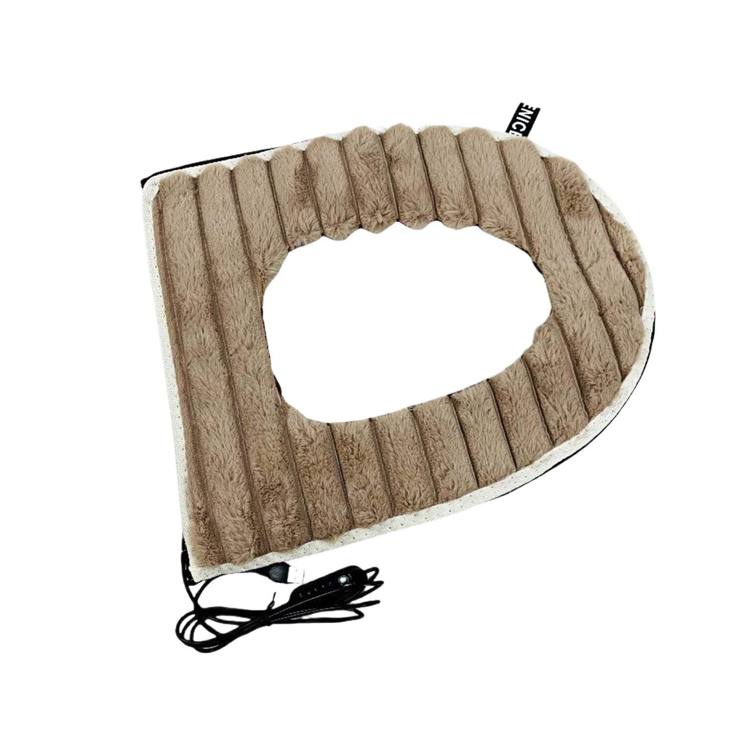 USB Heating Universal Toilet Seat Cover Winter Warm Soft WC Mat Bathroom Washable Toilet Seat Cushion Pad 5 temperature setting
