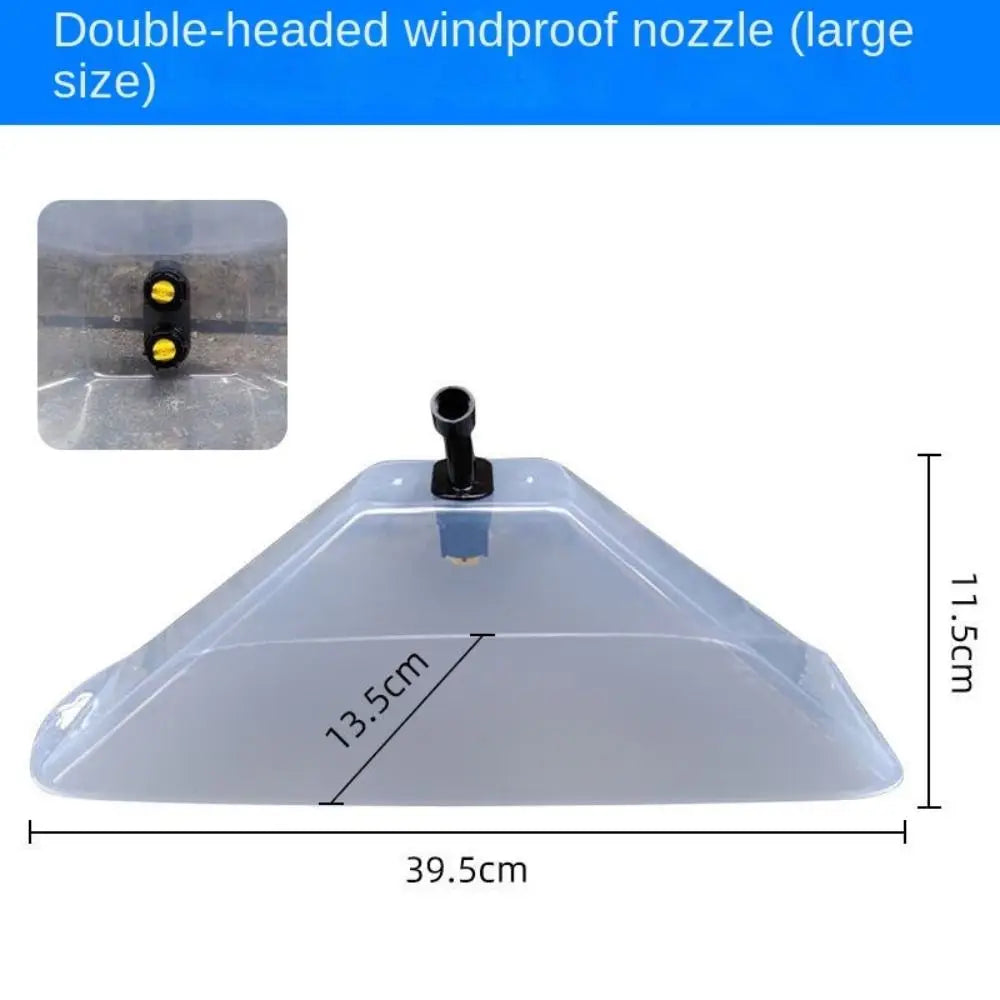 Agricultural Windproof Nozzle Power Fan-type Sprayer Nozzle Electric Pesticide Herbicide Spray Head Garden Irrigation Supplies