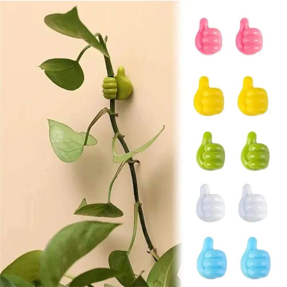 Hand-shaped Rubber Holder Glasses Cable Power Cord Charging Line Self Adhesive Mini Hook Storage Organizer Gadget Car Accessories