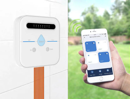 Smart Irrigation Controller Water Valve Controller Wifi Automatic Irrigation Watering System Smart Garden Watering Timer