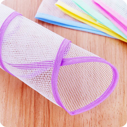 Temperature Resistance Ironing Scorch Heat Insulation Pad Mat Household Mesh Ironing Board Protective Cloth Cover (Random Color)