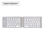 Mini Keyboard Wireless Folding Keyboard Bluetooth Foldable Keyboard With Touchpad for Windows Android iPad Phone PC Rechargeable