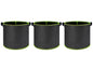 Vegetable/Flower/Plant Grow Bags 2/3/5/7/10 Gallon Thickened Non-Woven Grow Bags Aeration Fabric Pots with Handles Flower Pot