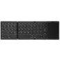 Mini Keyboard Wireless Folding Keyboard Bluetooth Foldable Keyboard With Touchpad for Windows Android iPad Phone PC Rechargeable