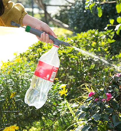 High Pressure Air Pump Manual Sprayer Adjustable Drink Bottle Spray Head Nozzle Garden Watering Tool Sprayer Agriculture Tools